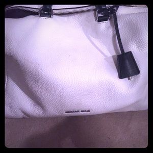 Michael Kors White satchel purse